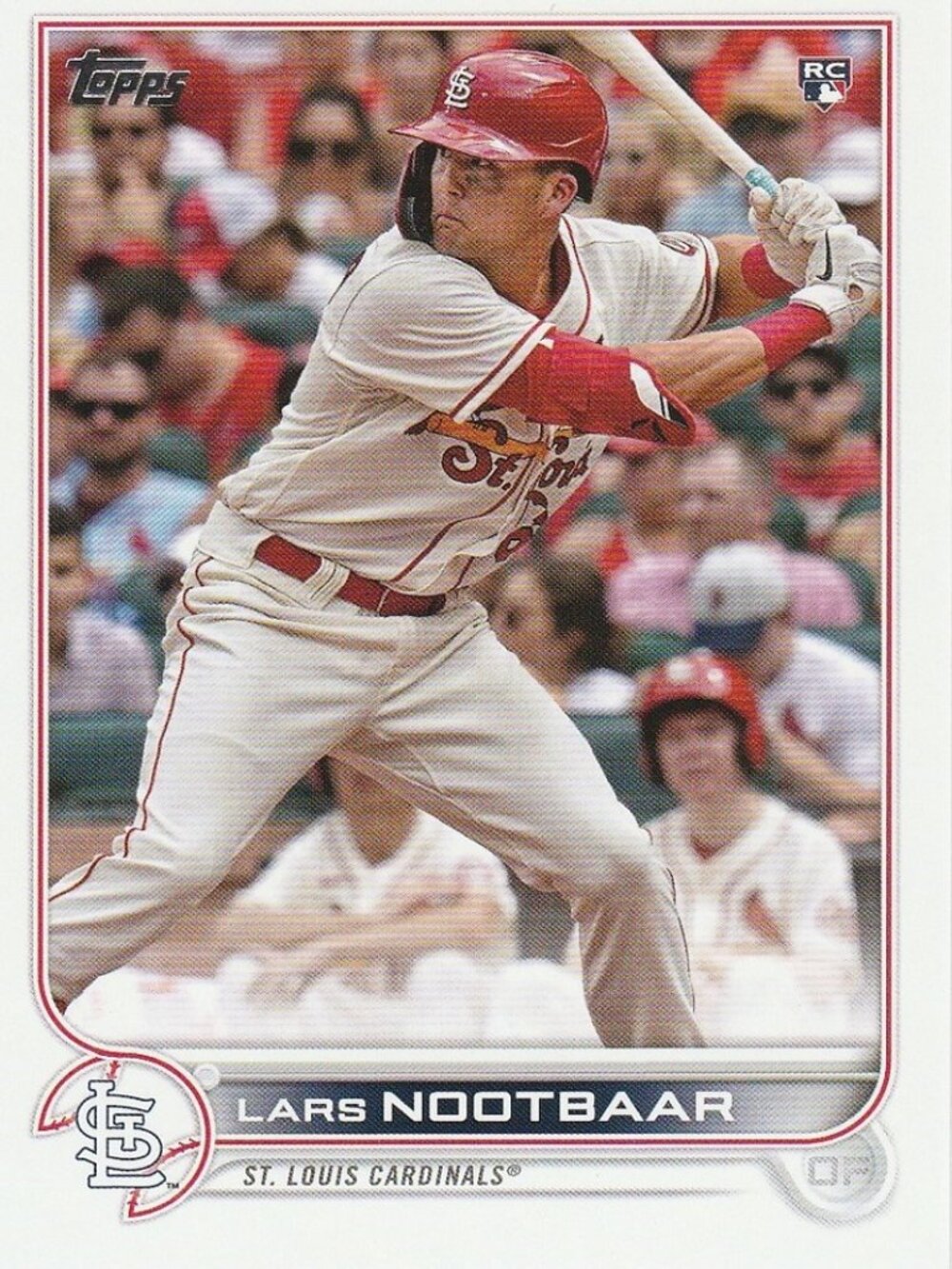 Lars Nootbaar - 2022 Topps Series 1 MLB Rookie Card